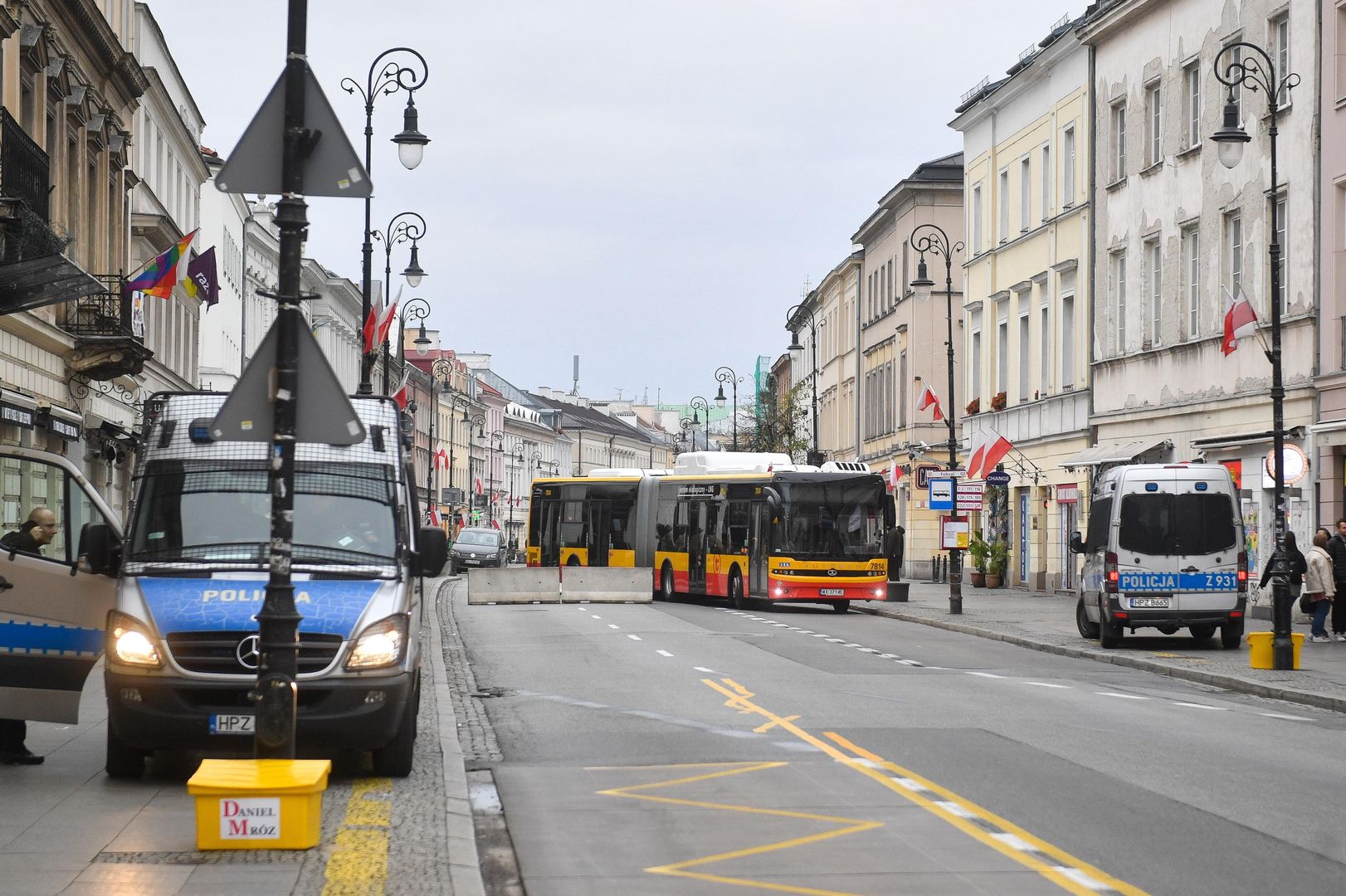 Warszawa postawi zapory antyterrorystyczne na Trakcie Królewskim