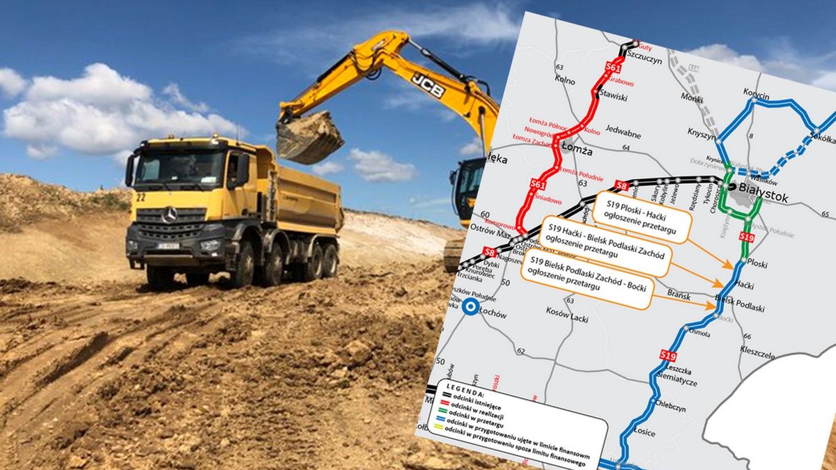 To kolejne fragmenty trasy Via Carpatia, która za kilka lat połączy Białystok z Lubinem. 