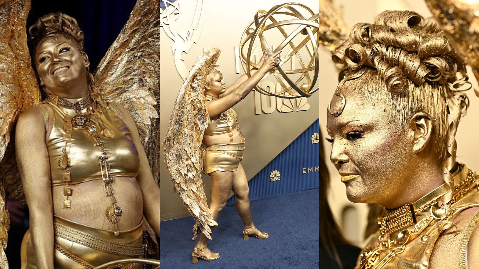 Cała złota Megan Stalter na Emmy