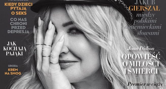 Beata Kozidrak na okładce „Wysokich Obcasów Extra”