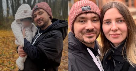 Daniel Martyniuk chwali się rodzinnymi kadrami w lesie. W skowronkach nadaje: "Spacer po kościele"