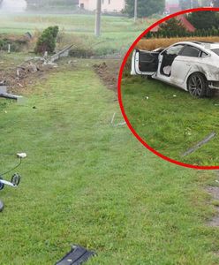 Pijany 19-latek wsiadł do audi. Fatalny finał wyprawy