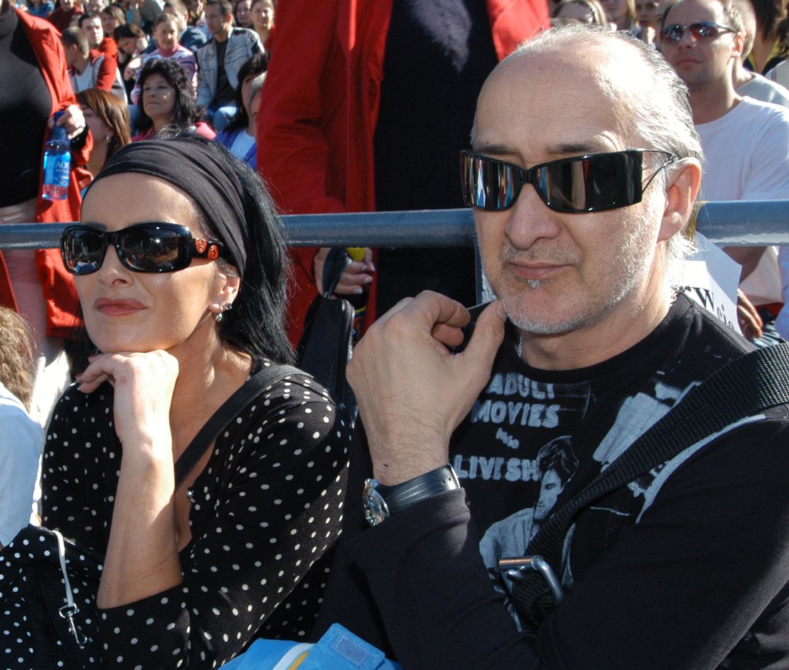 Kora Jackowska z Markiem Jackowskim