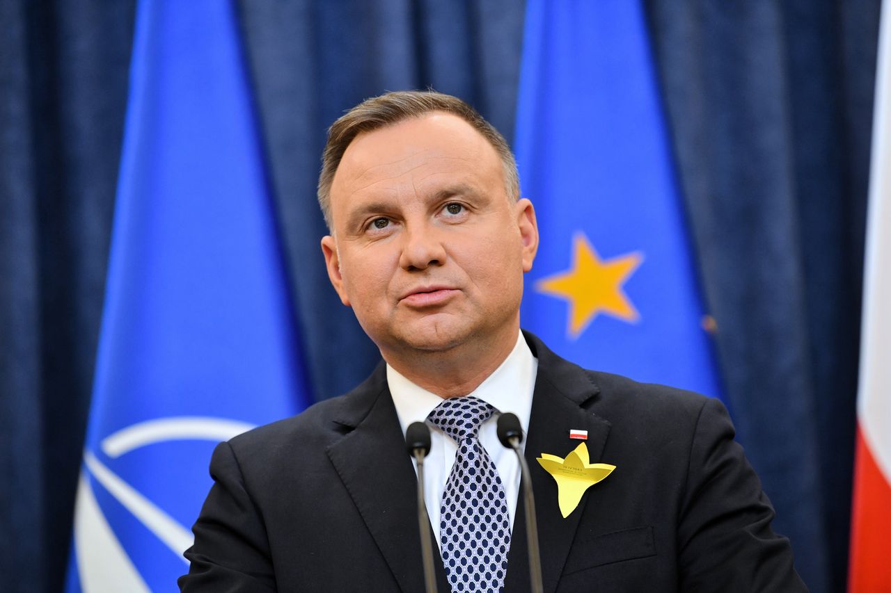 Andrzej Duda na Marszu Żywych o Rosji. "Bezwzględna odpowiedzialność"