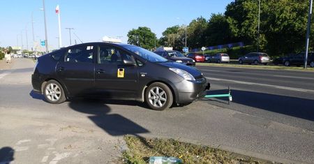Groźny wypadek w centrum Lublina. Kobieta na hulajnodze potrącona przez kierowcę Bolta [ZDJĘCIA]