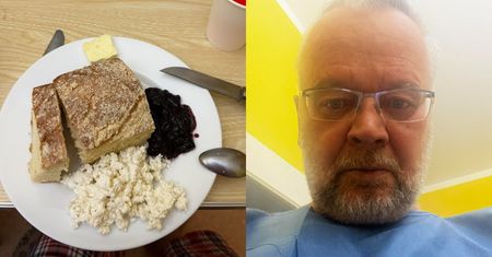Piotr Bałtroczyk pokazał, jak karmią go w SZPITALU (FOTO)