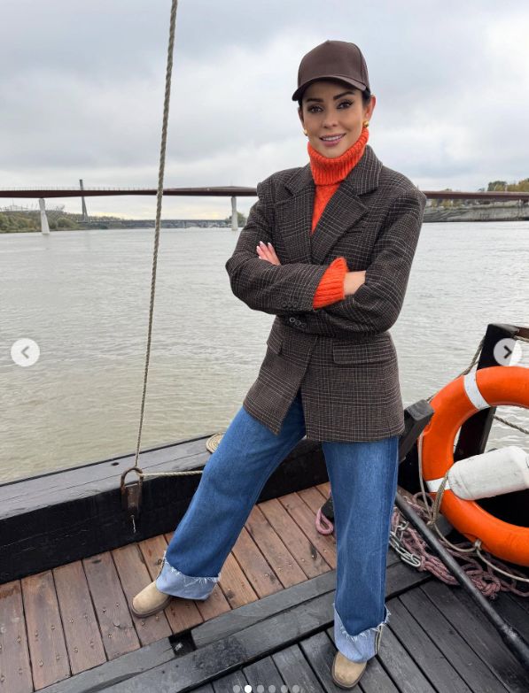 Dorota Gardias w stylowej odsłonie na jesień