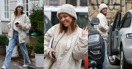 Roześmiana Anna Wendzikowska wyskoczyła do restauracji, chwaląc się przy okazji nowym porsche za 300 tysięcy złotych (ZDJĘCIA)