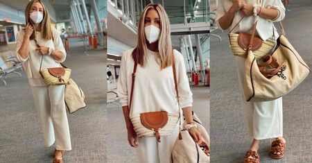 Małgorzata Rozenek i jej familia pozdrawiają z lotniska przed wylotem do Meksyku: "Majdans on tour" (FOTO)