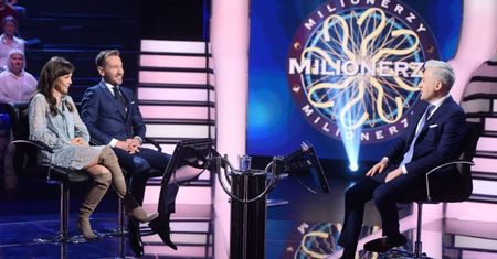 Kinga Rusin i Piotr Kraśko też wystąpili w "Milionerach"! (ZDJĘCIA)