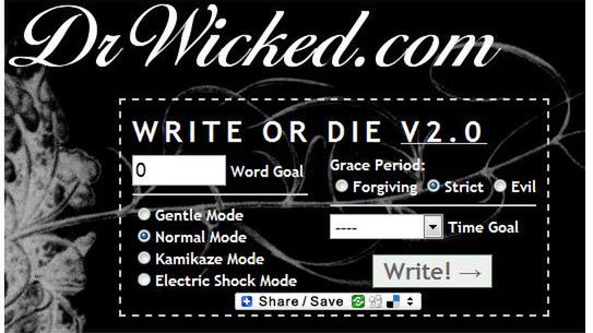 Write or Die ? narzędzie dla tekściarzy 1