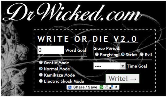 Write or Die ? narzędzie dla tekściarzy