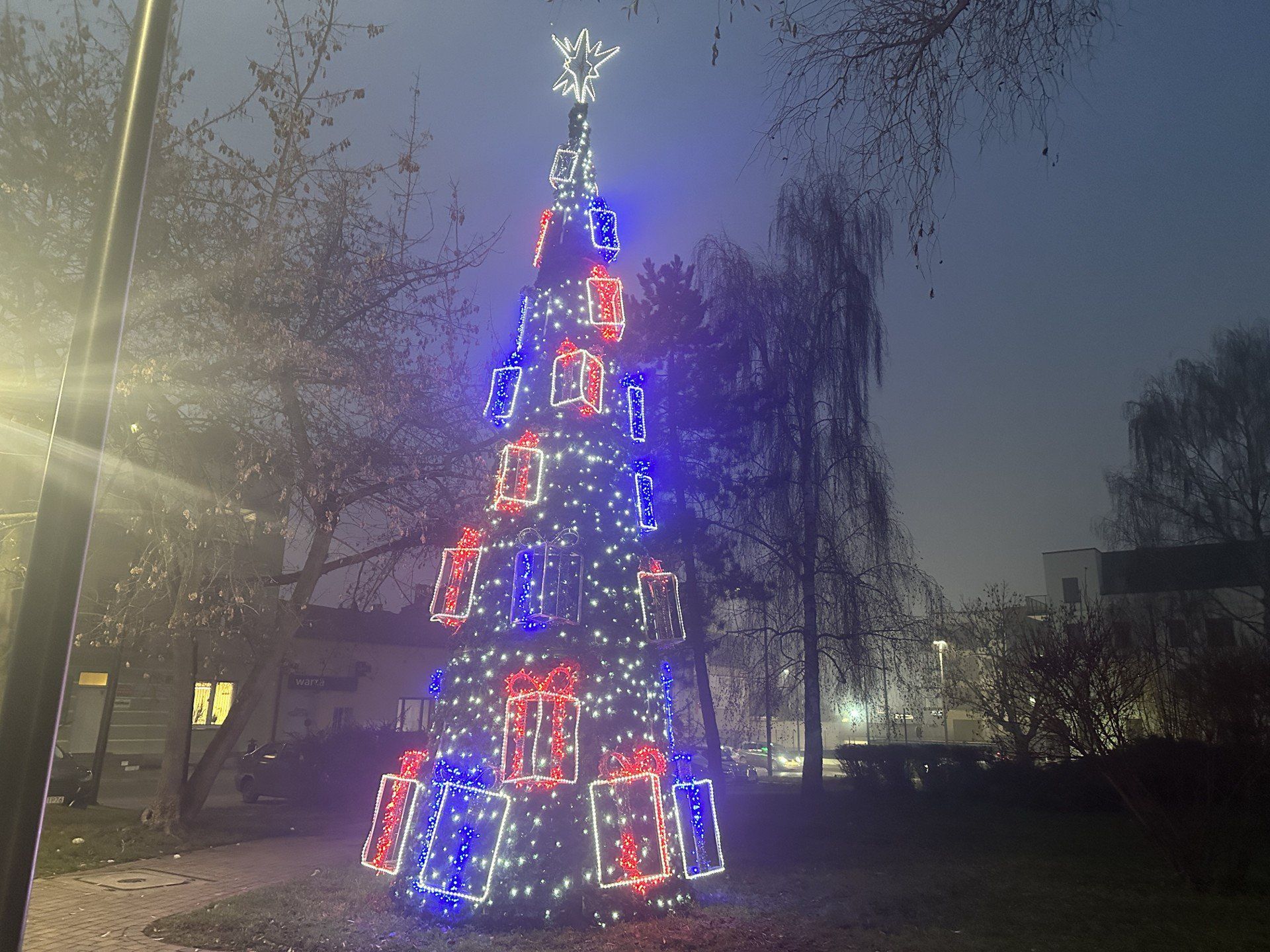 W centrum Wielunia zrobiło się klimatycznie