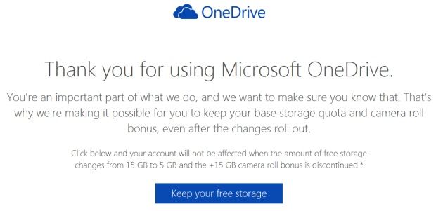 OneDrive potwierdzenie