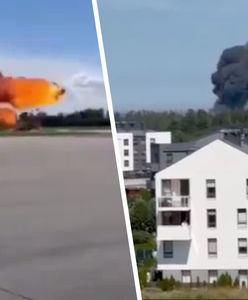 Wypadek Bielika. "Akcja gaśnicza zakończona"