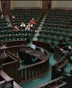 "Ustawa Kamilka" w Sejmie. Dyskusja przy pustych ławach poselskich