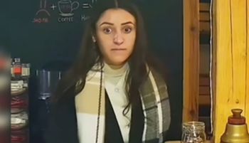 Wstyd na cały kraj. Każdy zobaczy tę twarz. Ujęcia z restauracji