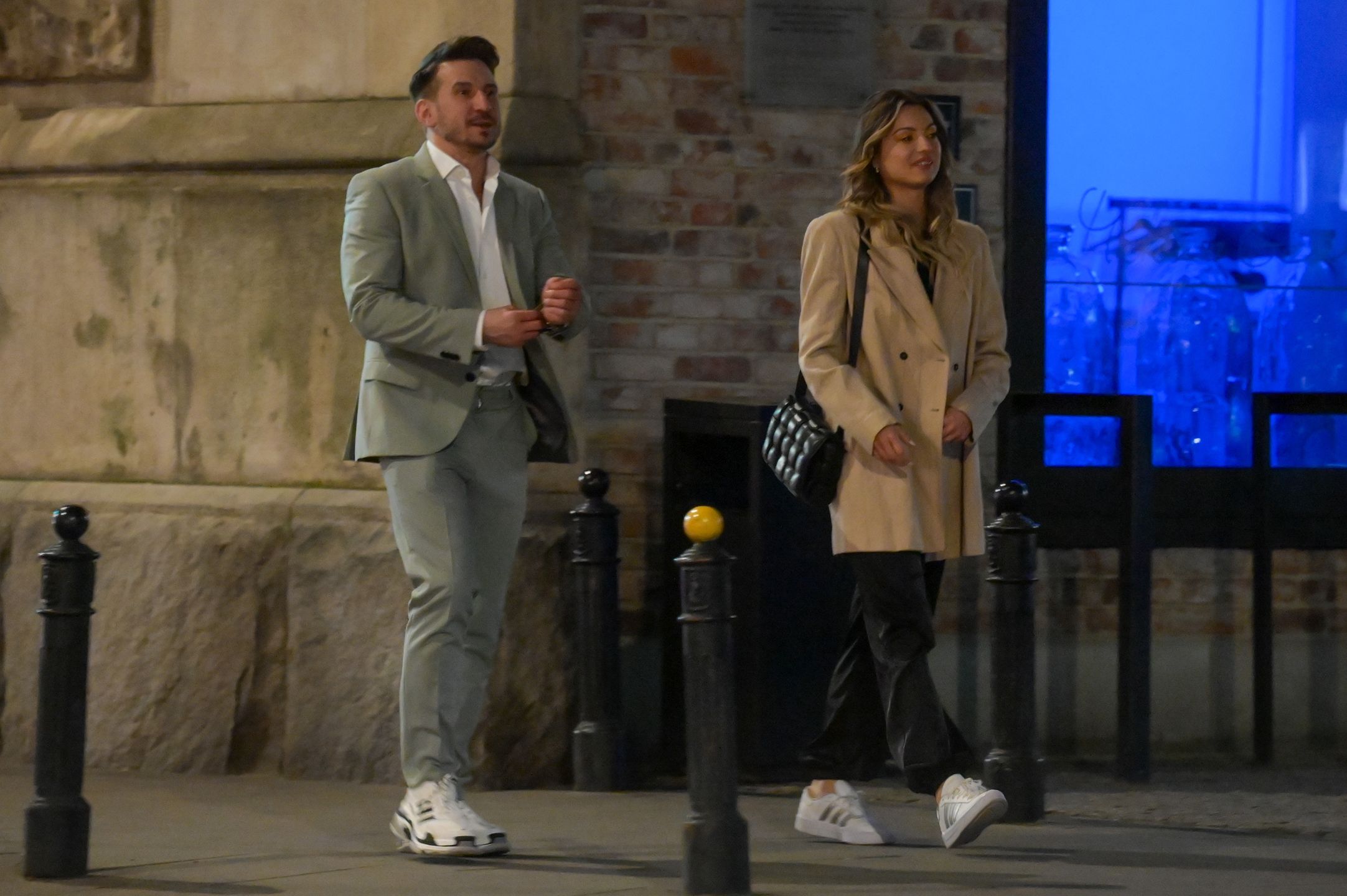 Tomasz Barański na randce z Izabelą Skierską