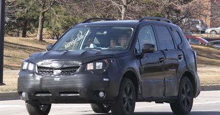 Nowe Subaru Forester - pierwsze zdjęcia szpiegowskie