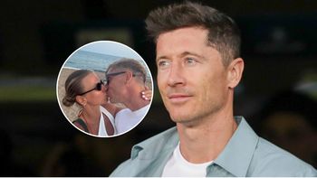 Robert Lewandowski wstawił urocze zdjęcie z okazji urodzin żony. Zasypał Annę buziakami