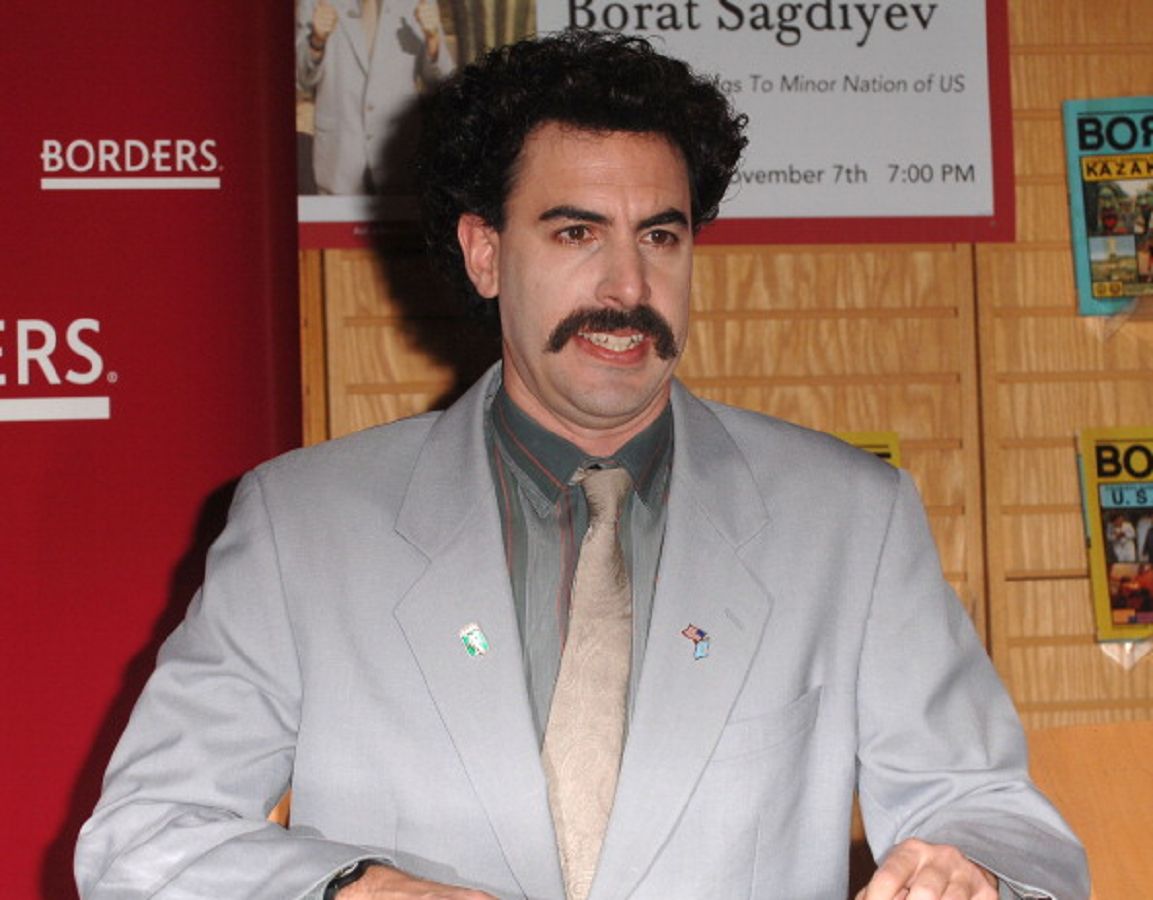 Borat reklamuje marihuanę. Sacha Baron Cohen chce 9 milionów odszkodowania