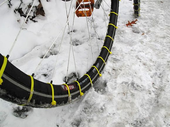 Jak tanio i skutecznie zwiększyć przyczepność roweru na oblodzonych drogach? 3