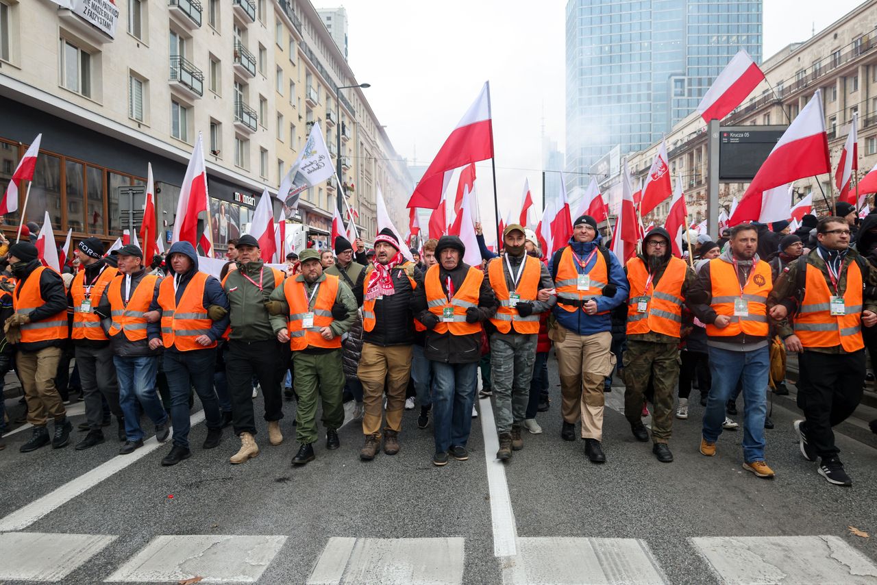 Czoło Marszu Niepodległości