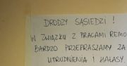 Sąsiedzi uprzedzili, że w bloku będzie remont. Tego się nie spodziewali