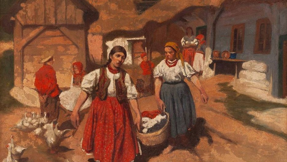 "Praczki", obraz Władysława Tetmajera