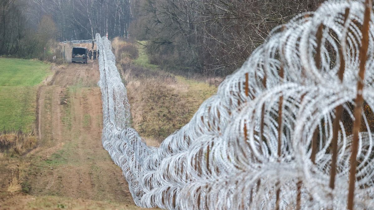 Budowa zapory na granicy z Obwodem Królewieckim (2022 r.)