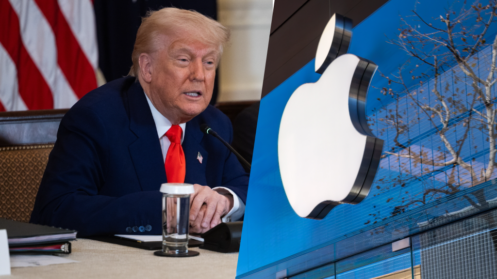 Trump ostrzega Apple przed 25-proc. cłem, jeśli nie zacznie prod