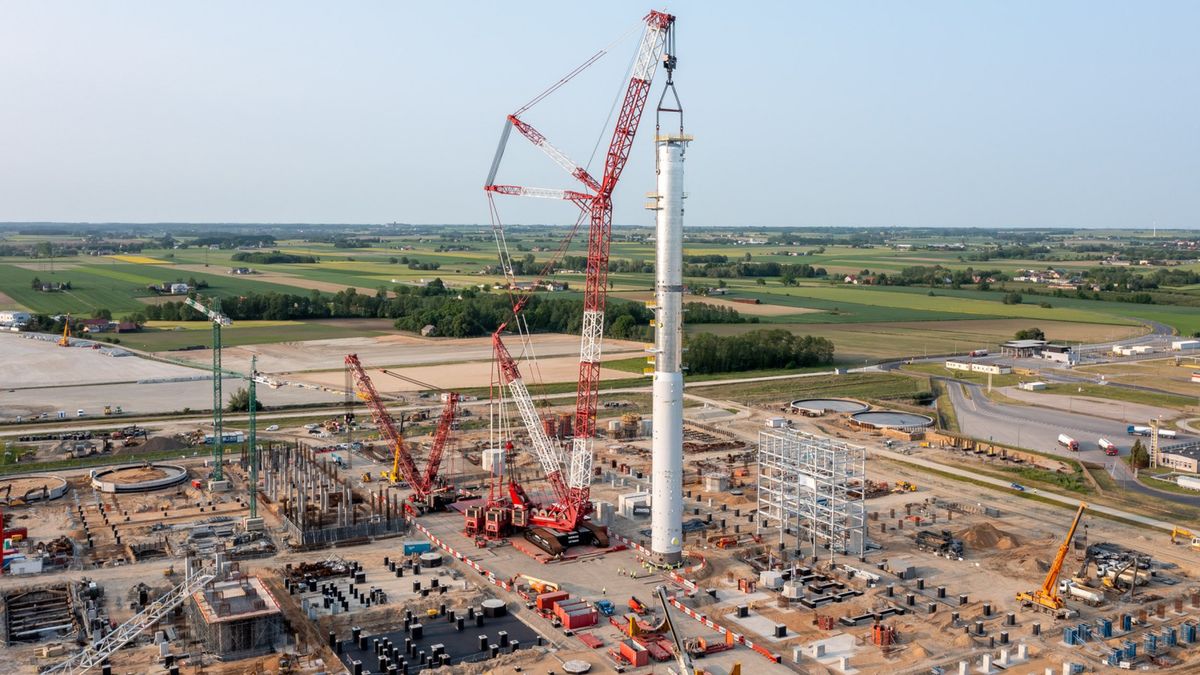 Kompleks Olefiny III w Płocku nie został ukończony tak, jak pier