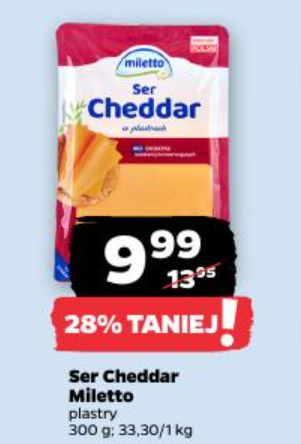 Ser cheddar kupisz w promocji w popularnych dyskontach