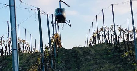 Helikopter na ratunek. Sadownicy i rolnicy toczą walkę z przymrozkami