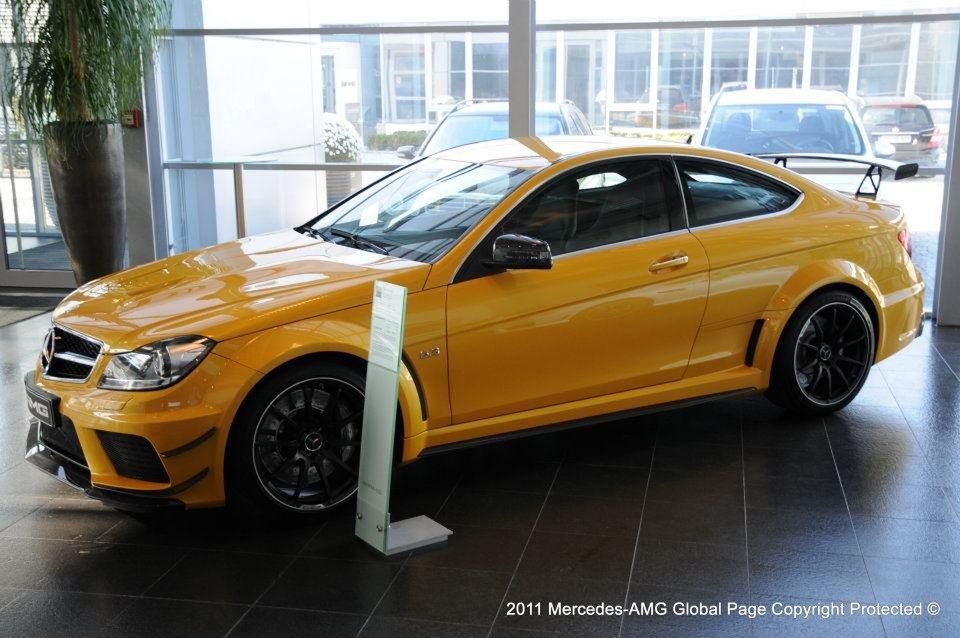 Mercedes-Benz C63 Coupe AMG Black Series Solarbeam