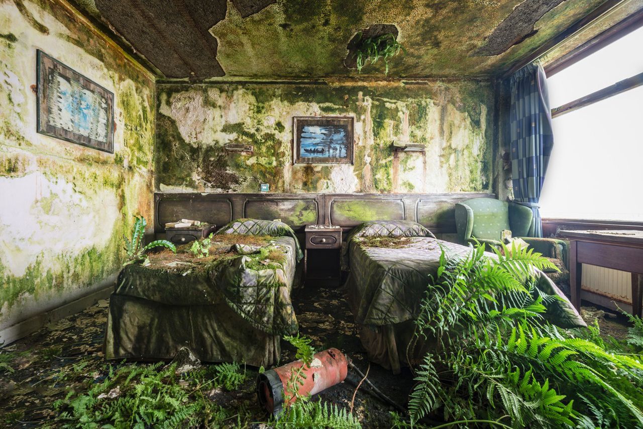 Opuszczony hotel w Irlandii