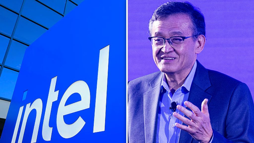 Prezes Intela Lip-Bu Tan (po prawej). Spółka odżyła po wsparciu