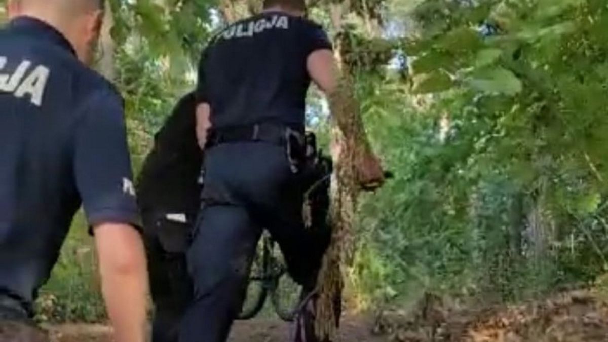 Policja musiała interweniować nad jeziorem