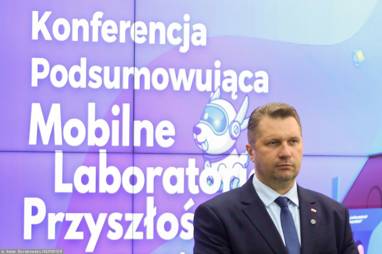 Minister Przemysław Czarnek zachwalał program MEiN