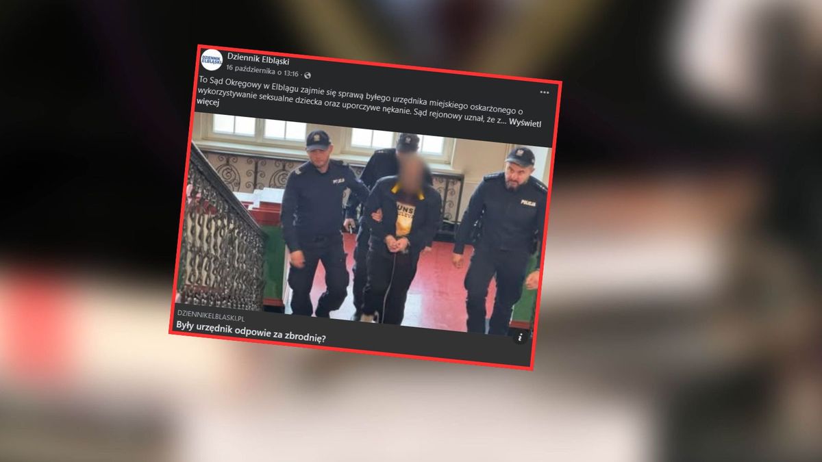 Urzędnik miał się dopuścić gwałtu na małoletniej