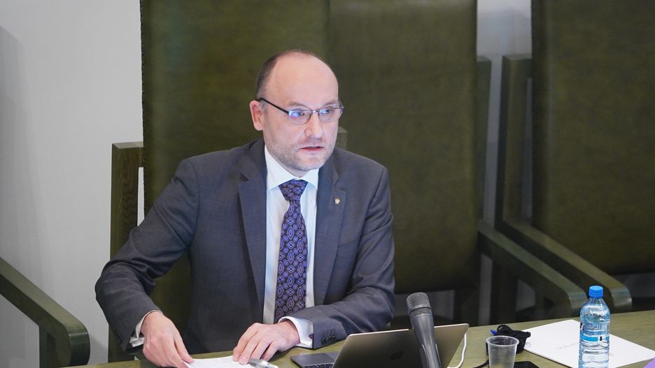 Sąd Najwyższy. Wybrano komisję skrutacyjną. Kamil Zaradkiewicz wywołał oburzenie na sali