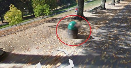 Dziecko w koszu na śmieci. Niezwykłe odkrycie internautów na mapie Googla