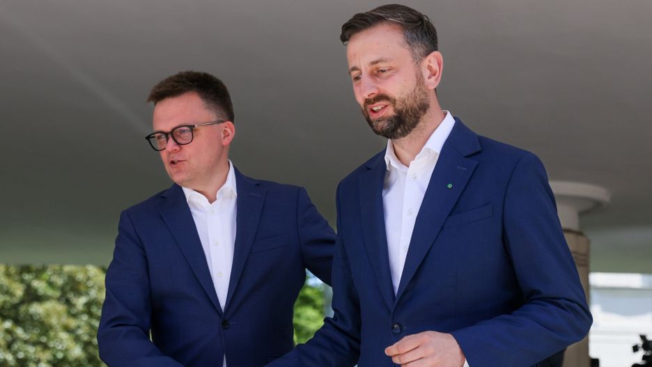 Szymon Hołownia i Władysław Kosiniak-Kamysz