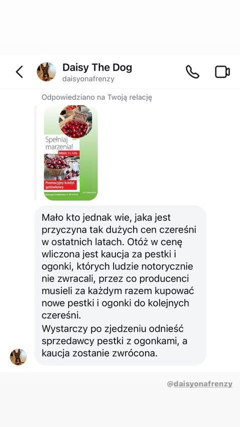 Memy o czereśniach