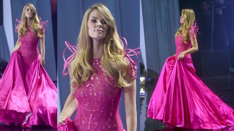 Małgorzata Tomaszewska w bajkowej kreacji musiała czuć się jak księżniczka