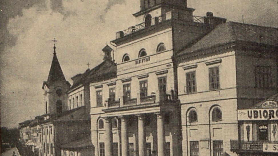 Magistrat. Okres międzywojenny. Źródło: Ilustrowany Przewodnik po Lublinie.