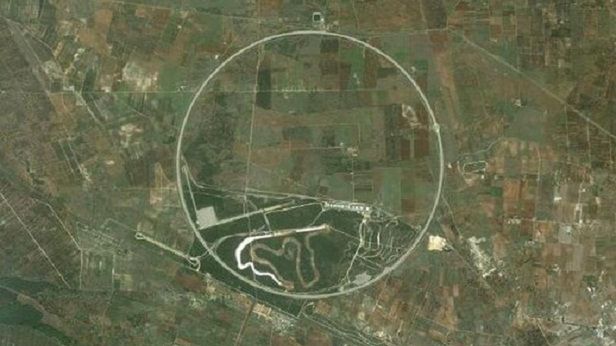 Tor Nardo - widok z Google Maps