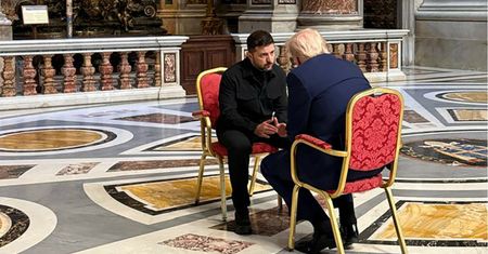 Zełenski po spotkaniu w Watykanie: Dziękuję, prezydencie Trumpie!