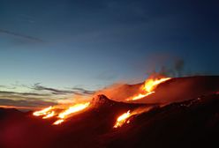 Pożar na samym szczycie. Ogień w Bieszczadach