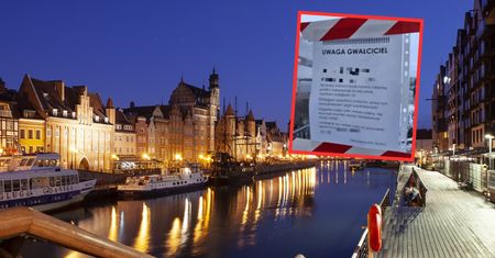 "Uwaga, gwałciciel". Niepokojące afisze krążą po Gdańsku